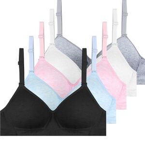 Phennie's Girls Teens Bras Multi-Color Set of 5 NWT